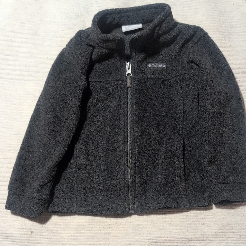 Columbia Kids Charcoal Fleece Jacket